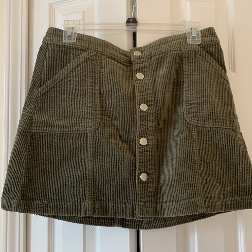 Corduroy skirt